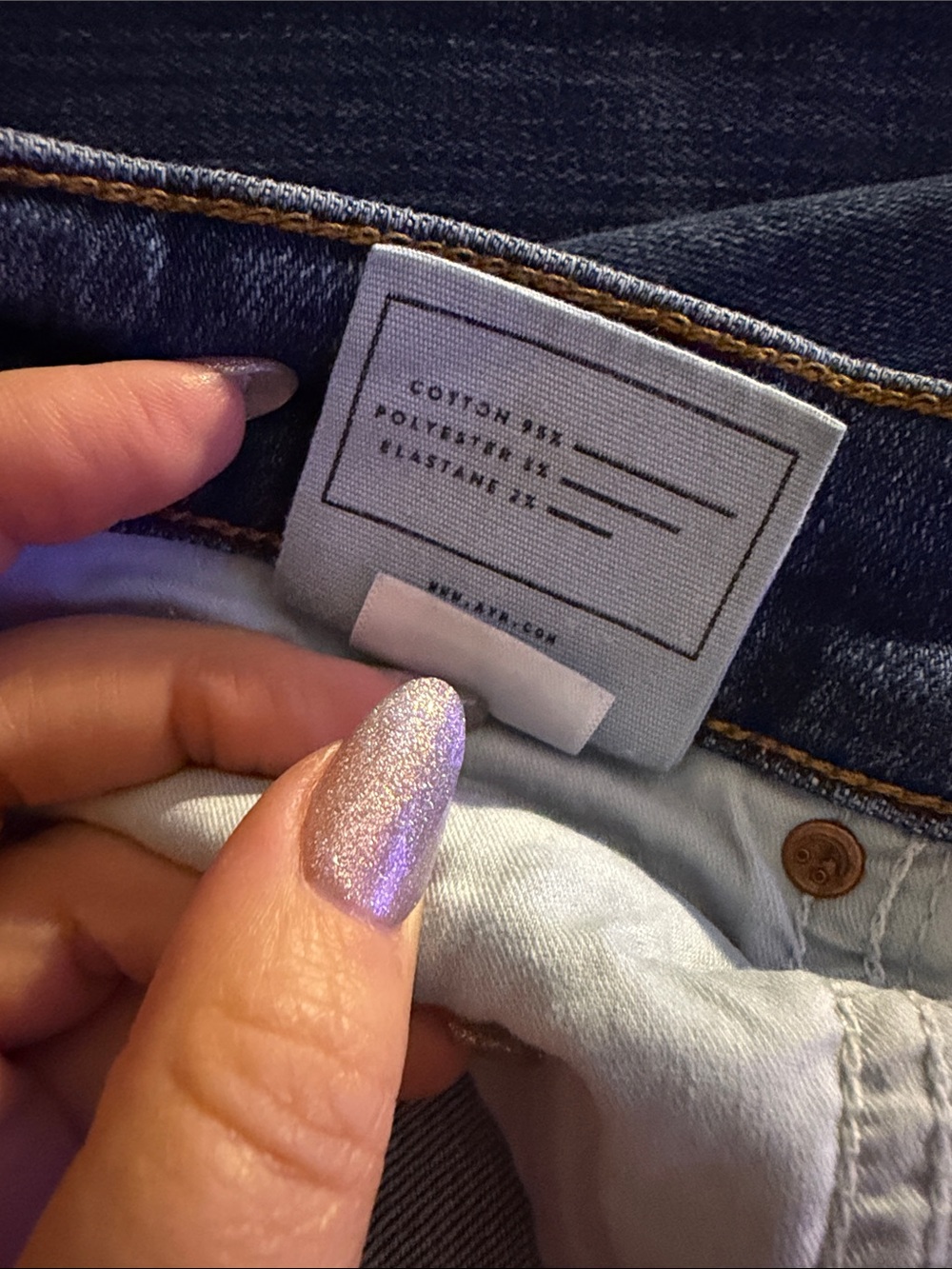 Women's Dark Blue Bootcut AYR Jeans - 28 - Picture 4 of 5